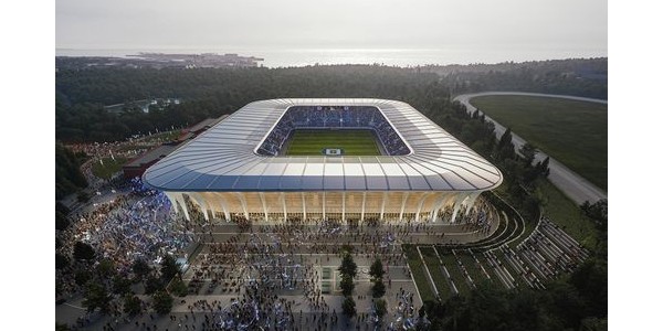 扎哈事務(wù)所公布2重量級(jí)獲獎(jiǎng)方案：“丹麥新奧胡斯體育場(chǎng)”&“大溪地國(guó)際會(huì)議中心”