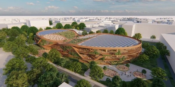 一座綠色環(huán)?！按笮瑝|”未來落戶德國