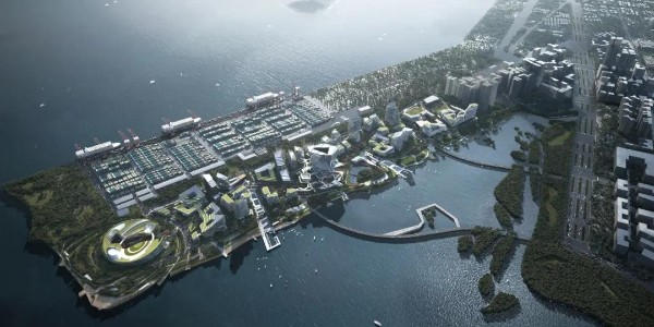 NBBJ ‘騰訊大鏟灣科技島’，構想“網(wǎng)絡城市”