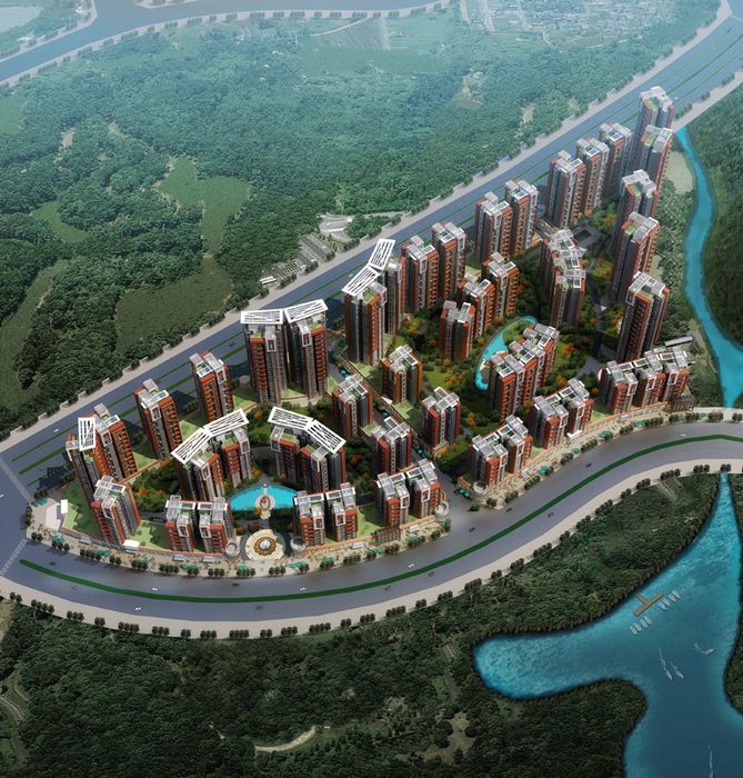 畢節(jié)雙山瓦廠塘安置住宅-鳥(niǎo)瞰