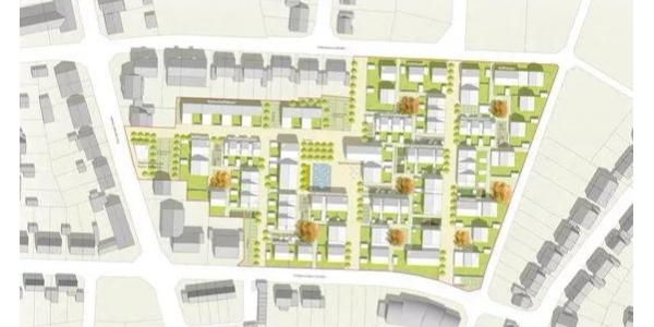 總平面圖這樣配色，清爽