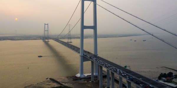 虎門大橋“渦振”最新調查：水馬是誘因！