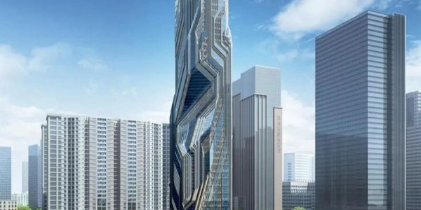 深圳又一新地標(biāo)封頂，由扎哈事務(wù)所設(shè)計(jì)，形如‘變形金剛’