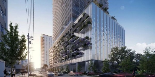 ODA新作 | 美國勞德代爾堡住宅雙塔，流動之美