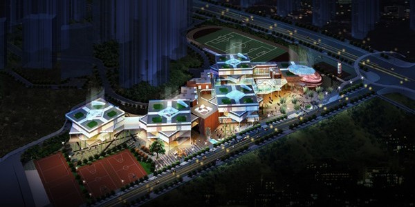 “貴州省優(yōu)秀建筑創(chuàng)作設(shè)計(jì)獎(jiǎng)”獲獎(jiǎng)作品展——北師大附?。ń鹑A南園小學(xué)）方案設(shè)計(jì)