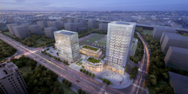 圓通國(guó)際金融和科技總部項(xiàng)目，預(yù)計(jì)9月竣工