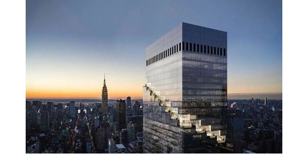 BIG“紐約螺旋塔樓”即將建成，最新實景圖