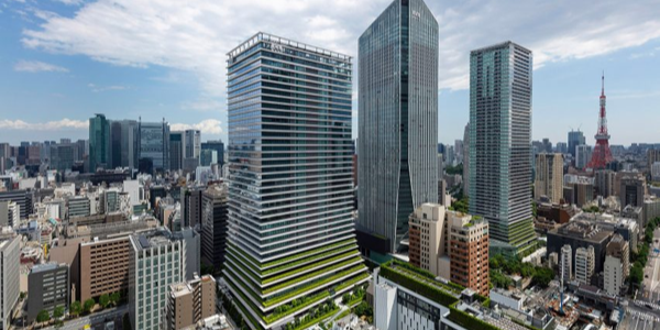 日本最高的住宅摩天樓，綠植覆蓋改善都市“微氣候”