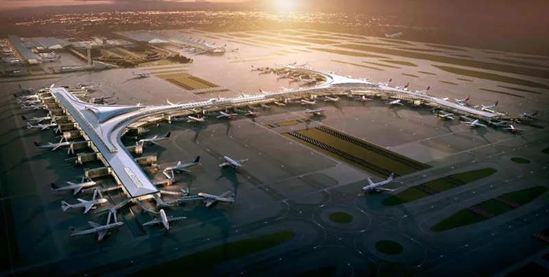 耗資387.6億的上海浦東國際機場四期擴建通過評審，新建T3航站樓開工在即！