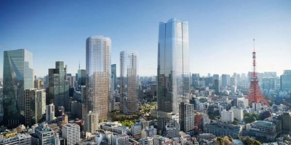 Pelli Clarke & Partners設計的日本第一高樓在東京封頂，將打造“城中之城”