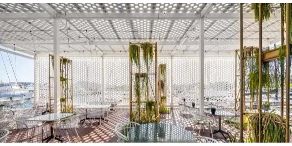 穿孔鋁板，原來可以這么美