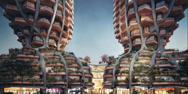 溫哥華未來新地標(biāo)！鬼才建筑師Thomas Heatherwick設(shè)計中心區(qū)雙子塔樓