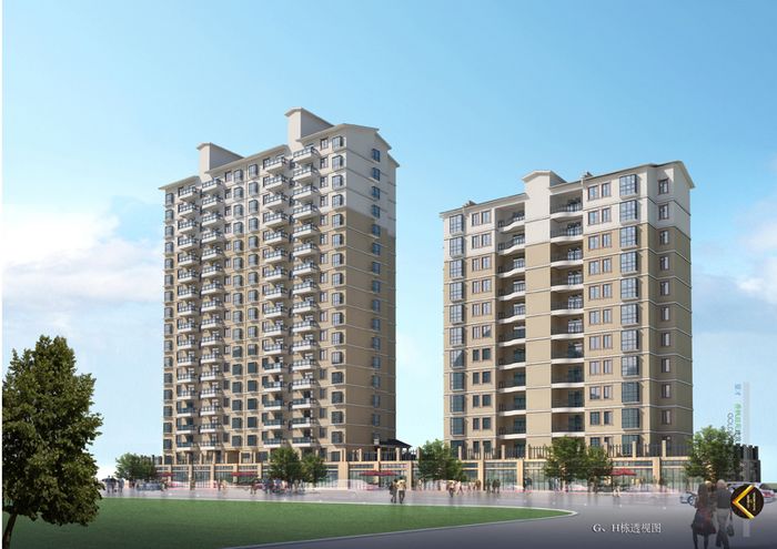 4-G、H棟透視圖